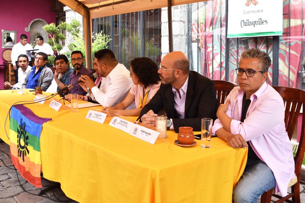 Rueda de prensa gay del PRD
