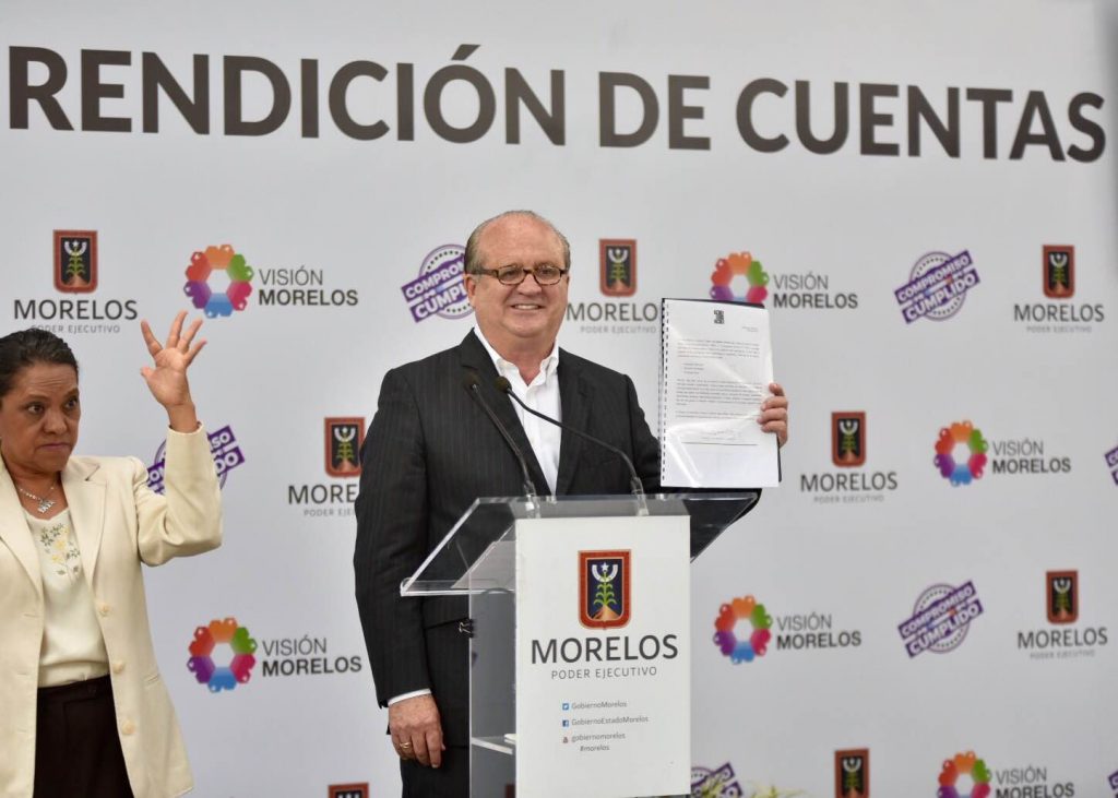 Nuevamente, el gobernador hizo pública su declaración patrimonial, fiscal y de intereses