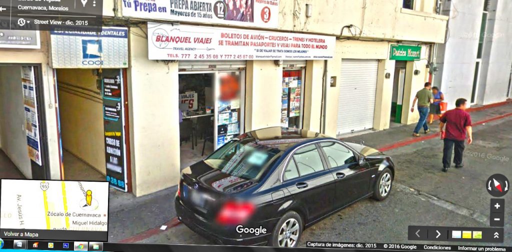 Agencia de Viajes en Google
