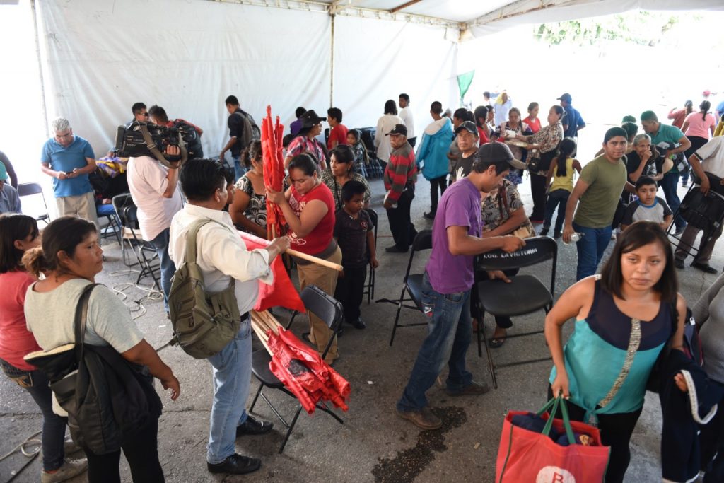 Antorchistas levantan campamento que tenían afuera de Sedagro