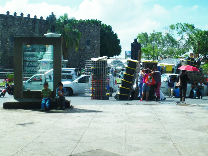 Comerciantes de plaza de armas