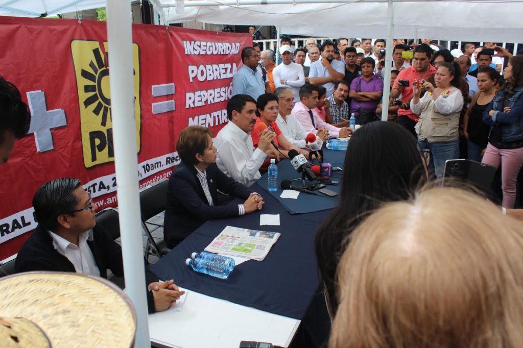 Conferencia de prensa Antorcha Campesina