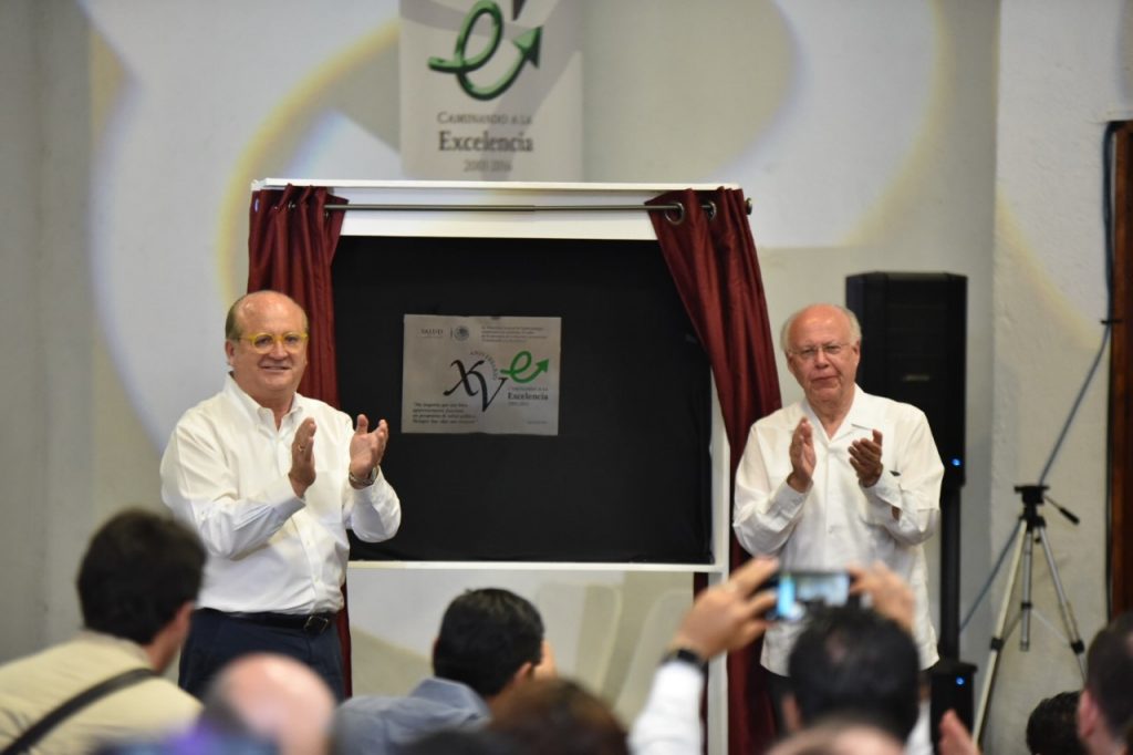 Graco Ramí­rez y José Narro