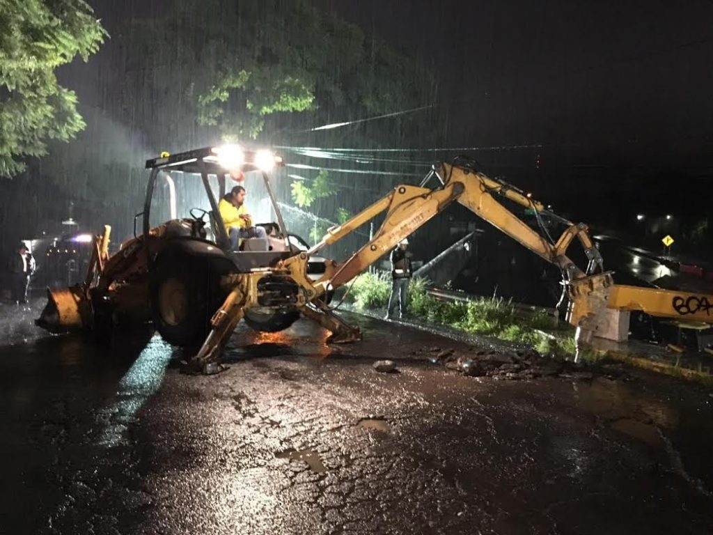 Puente Chamilpa inicio demolición