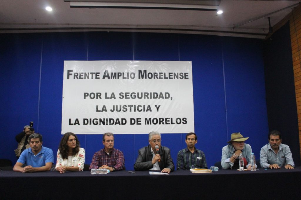 Rueda de prensa en la UAEM