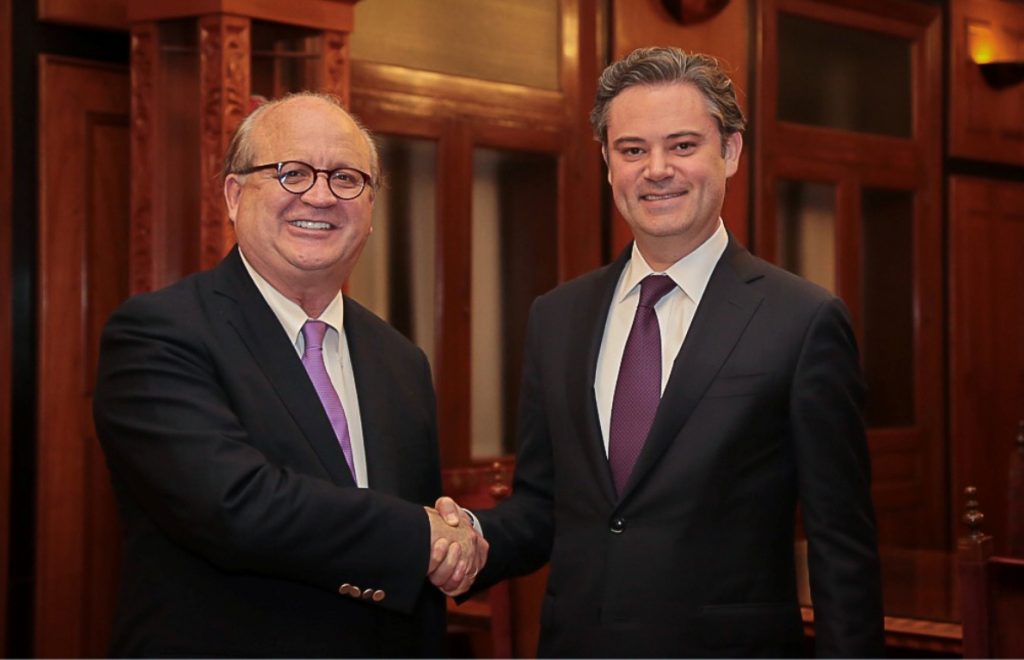 Graco Ramírez y Aurelio Nuño