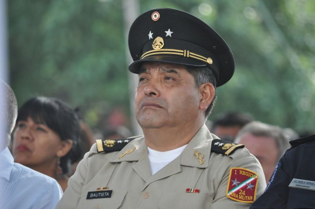 Comandante de la 24ª  en Morelos, Fausto Bautista Ramos
