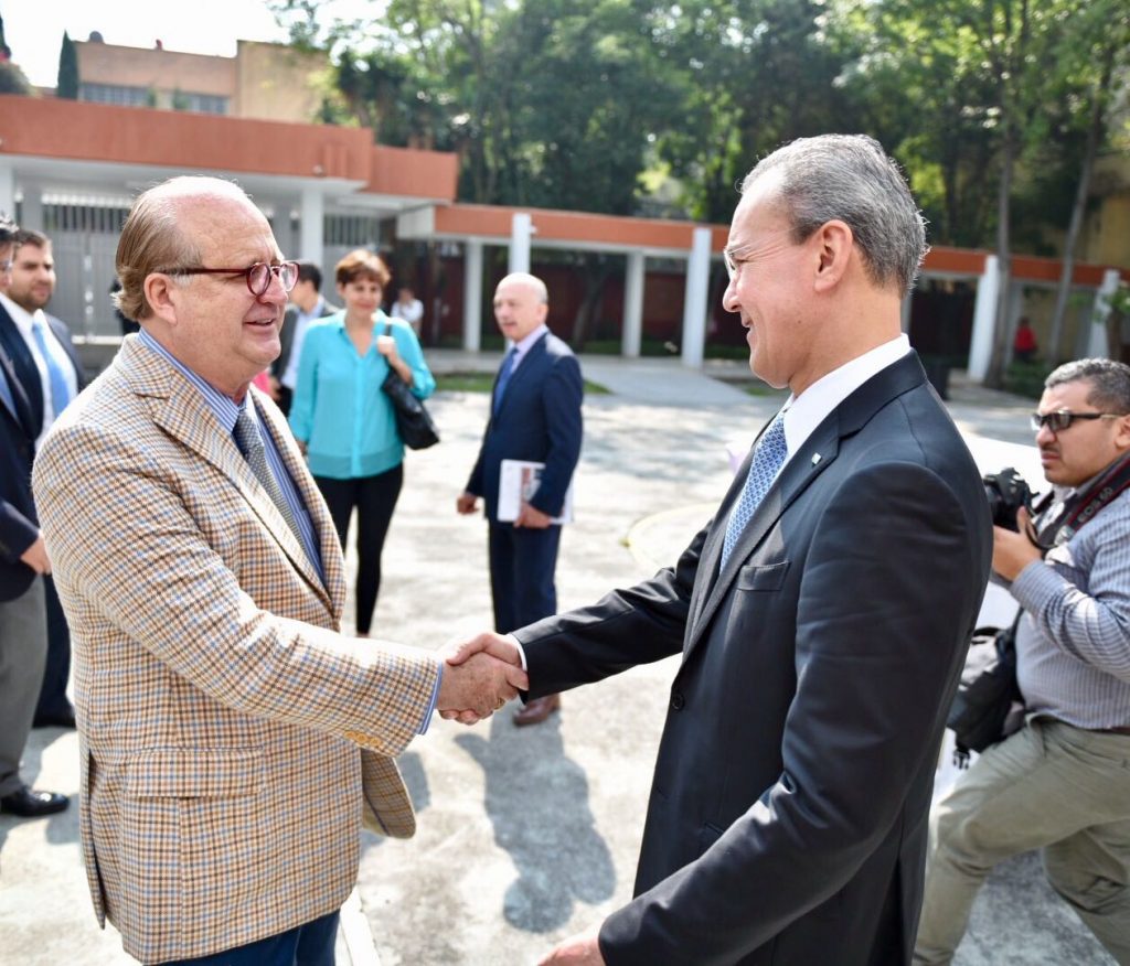 Graco Ramírez y Héctor Gutiérrez de la Garza