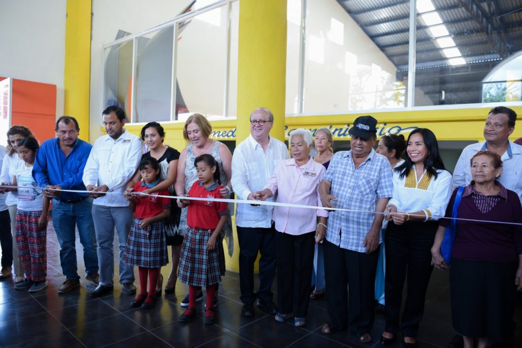 Inauguración comedor comunitario Xaltetelco