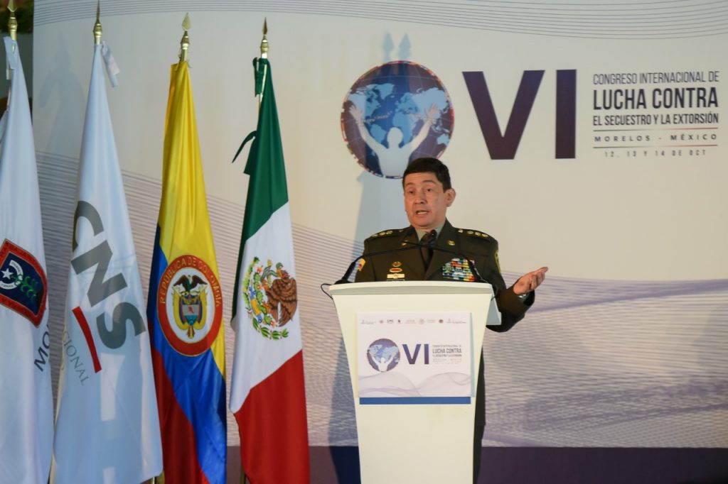 Mayor general, Jorge Enrique Rodríguez Peralta, director de Seguridad Ciudadana de la Policía Nacional de Colombia