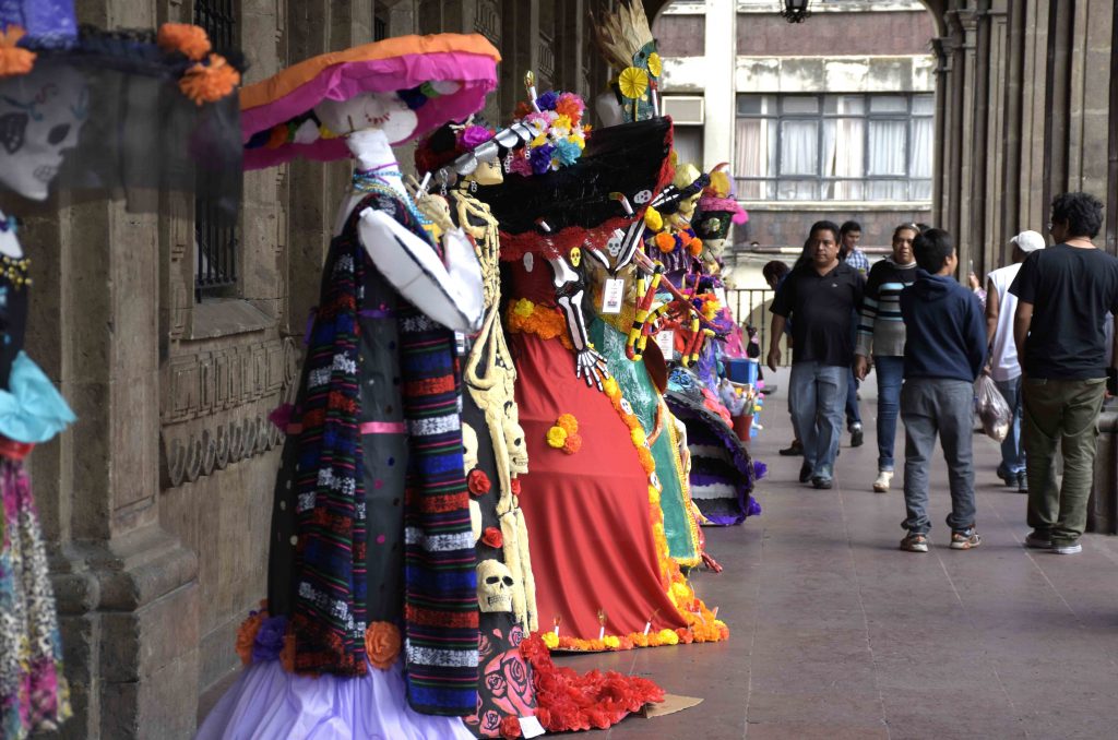 Catrinas por Día de muertos