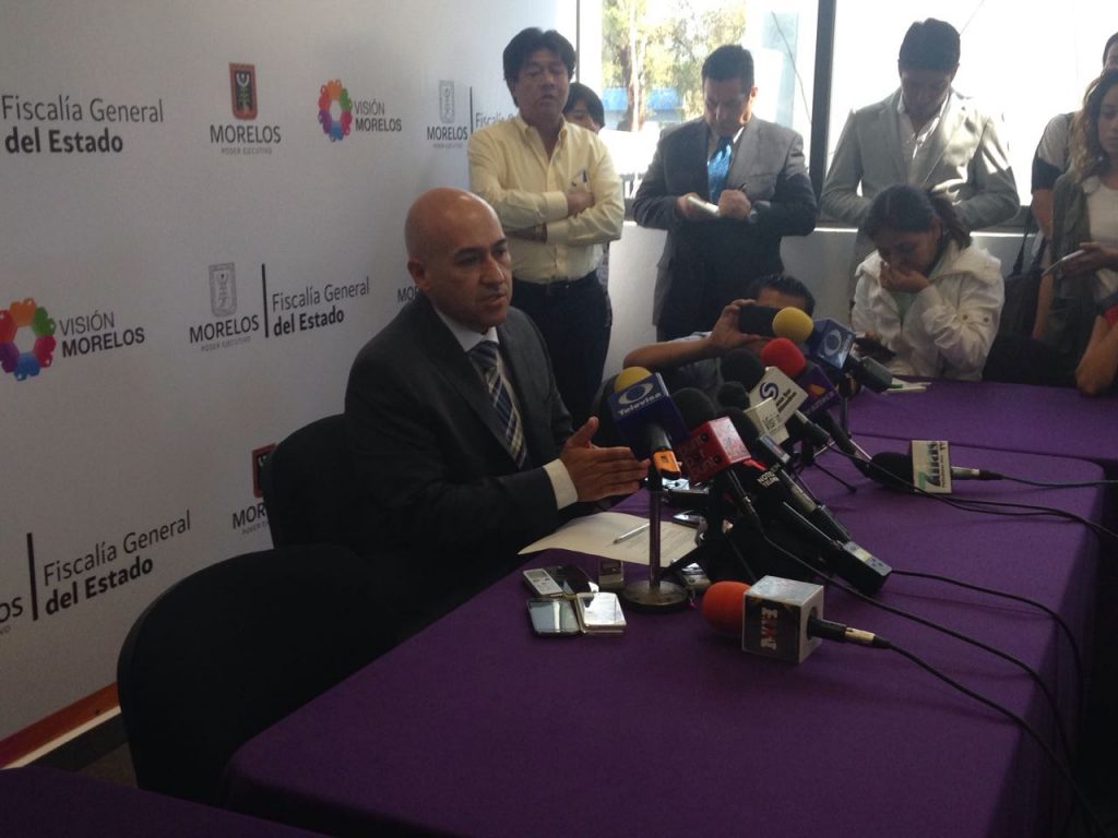 Javier Pérez Durón, en conferencia de prensa