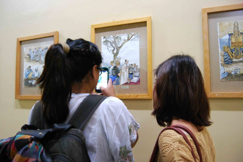Exposición de acuarelas