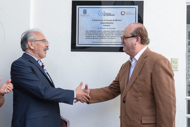 El Colegio de Morelos será de excelencia y calidad, como lo establecía el proyecto fundacional: Graco