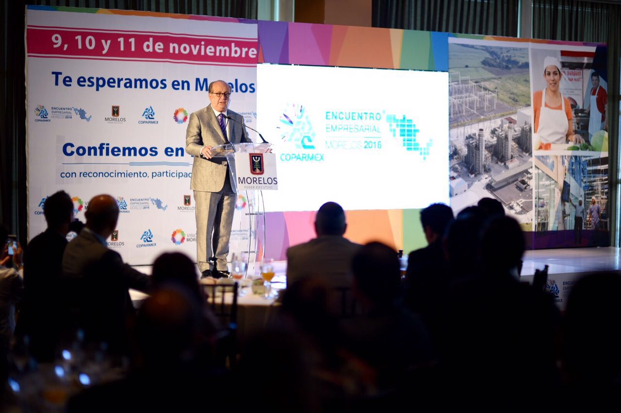 Declaran listo al estado para el Encuentro Empresarial Coparmex 2016