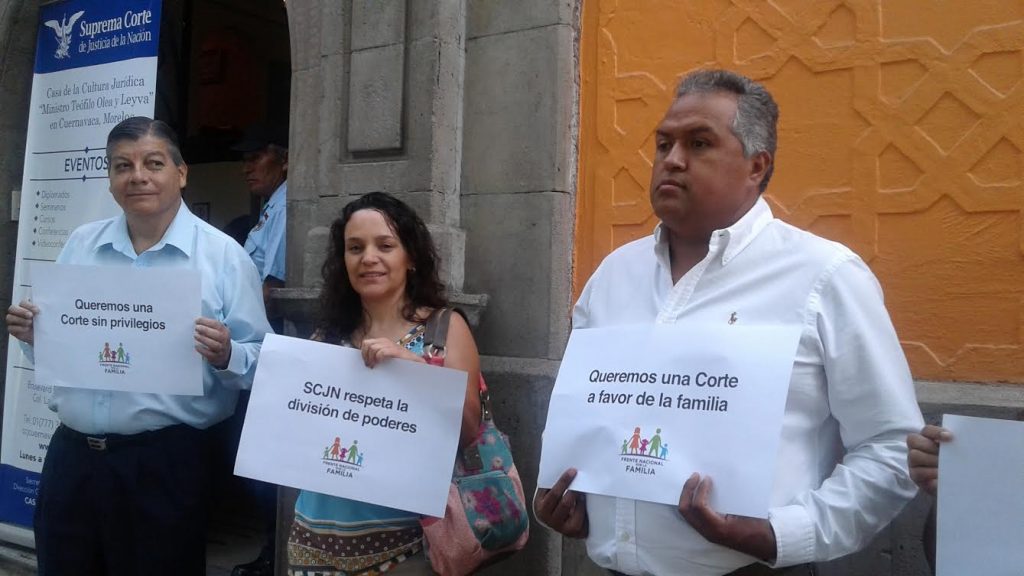 Protesta contra SCJN