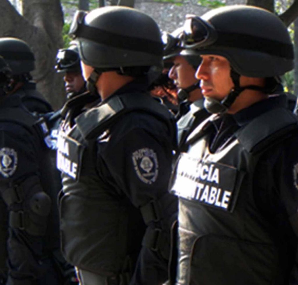 Policías. Foto de aspecto