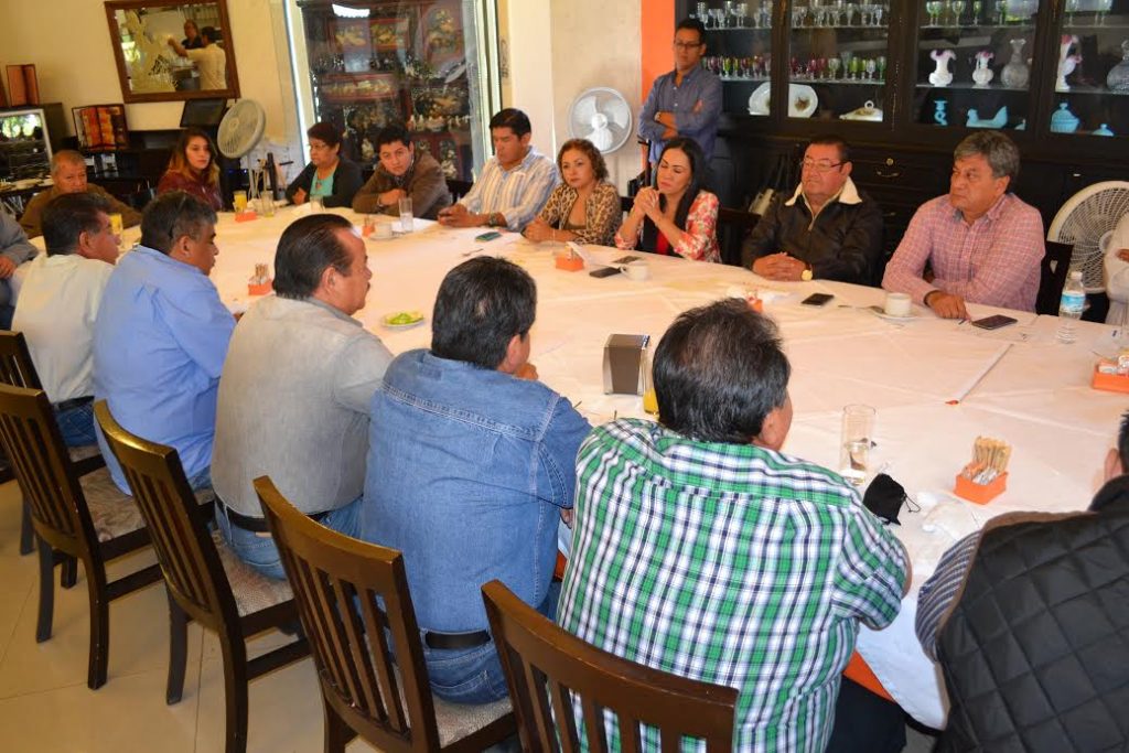 Reunión de sindicalistas 