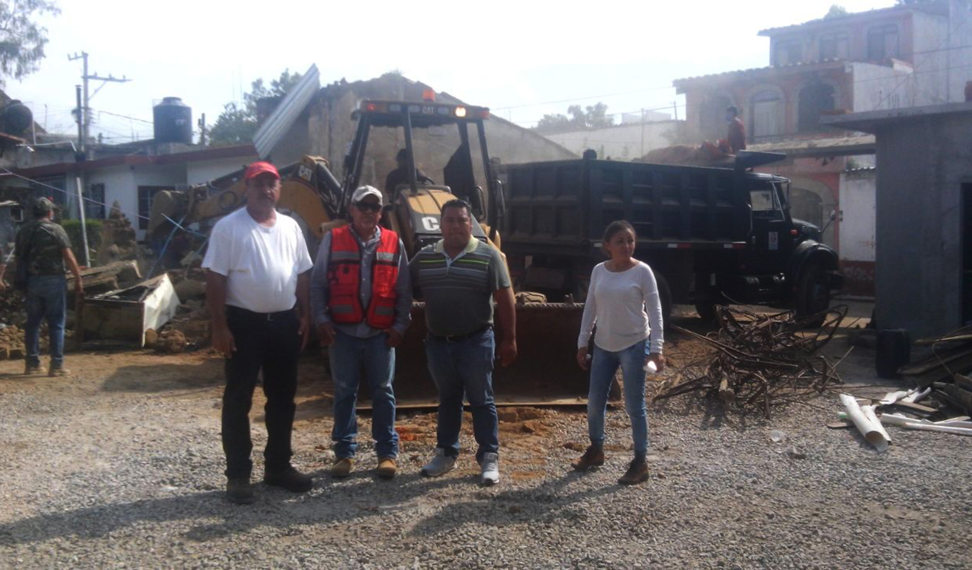 Se manifiesta ayuda para  La Nopalera en Yautepec