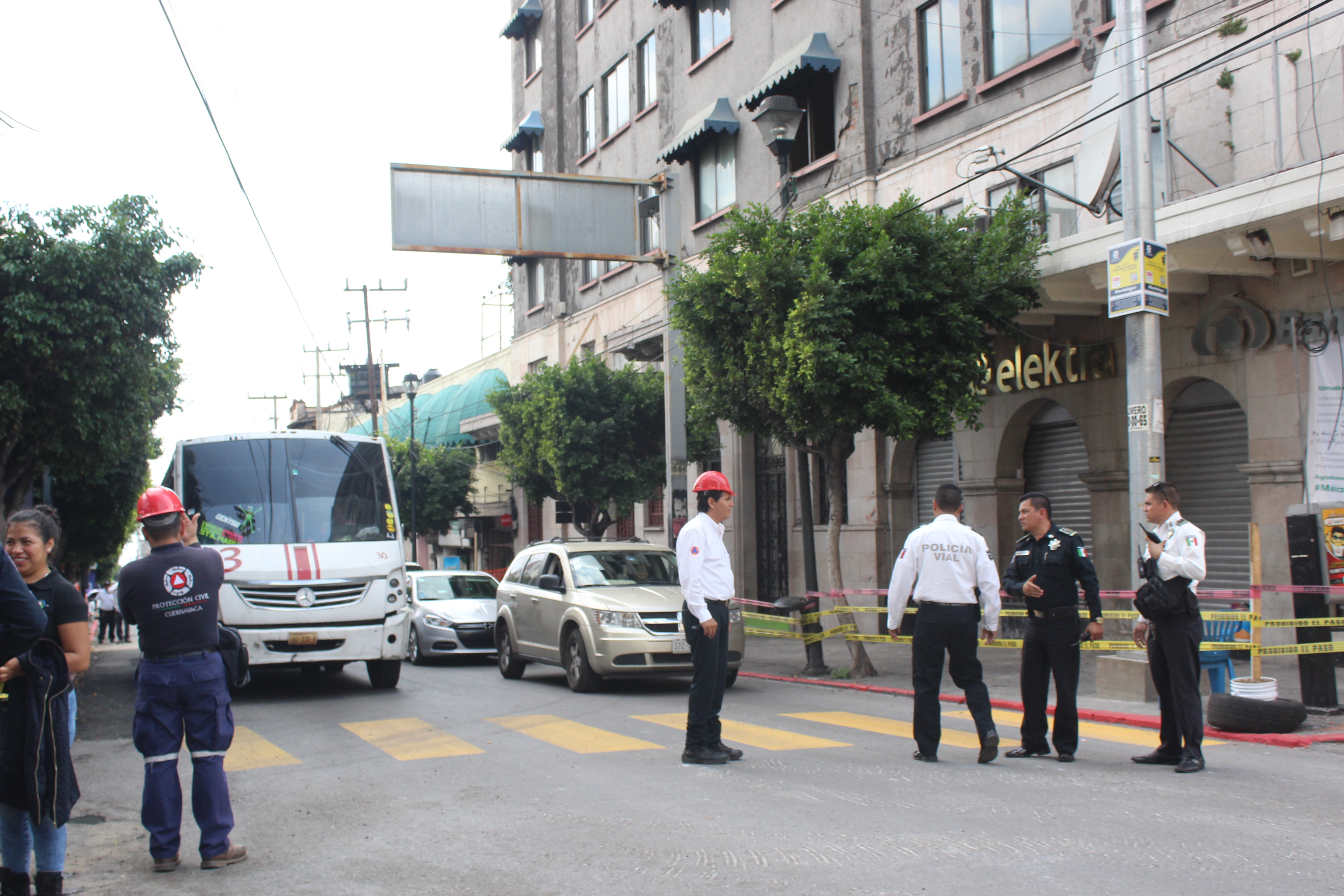 Detecta Protección Civil 200 casas con daños estructurales en Cuernavaca