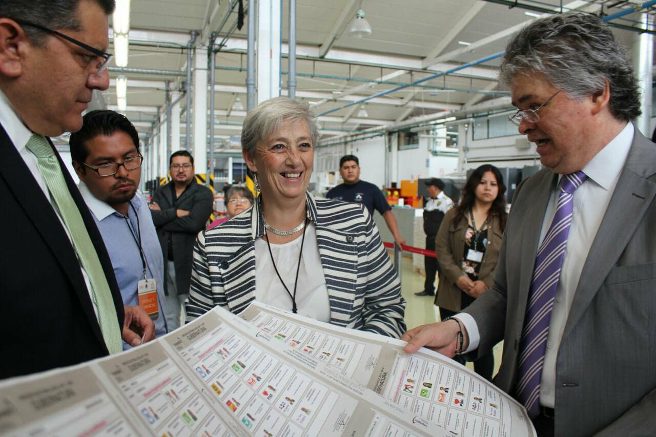 Inicia impresión de boletas electorales para Morelos