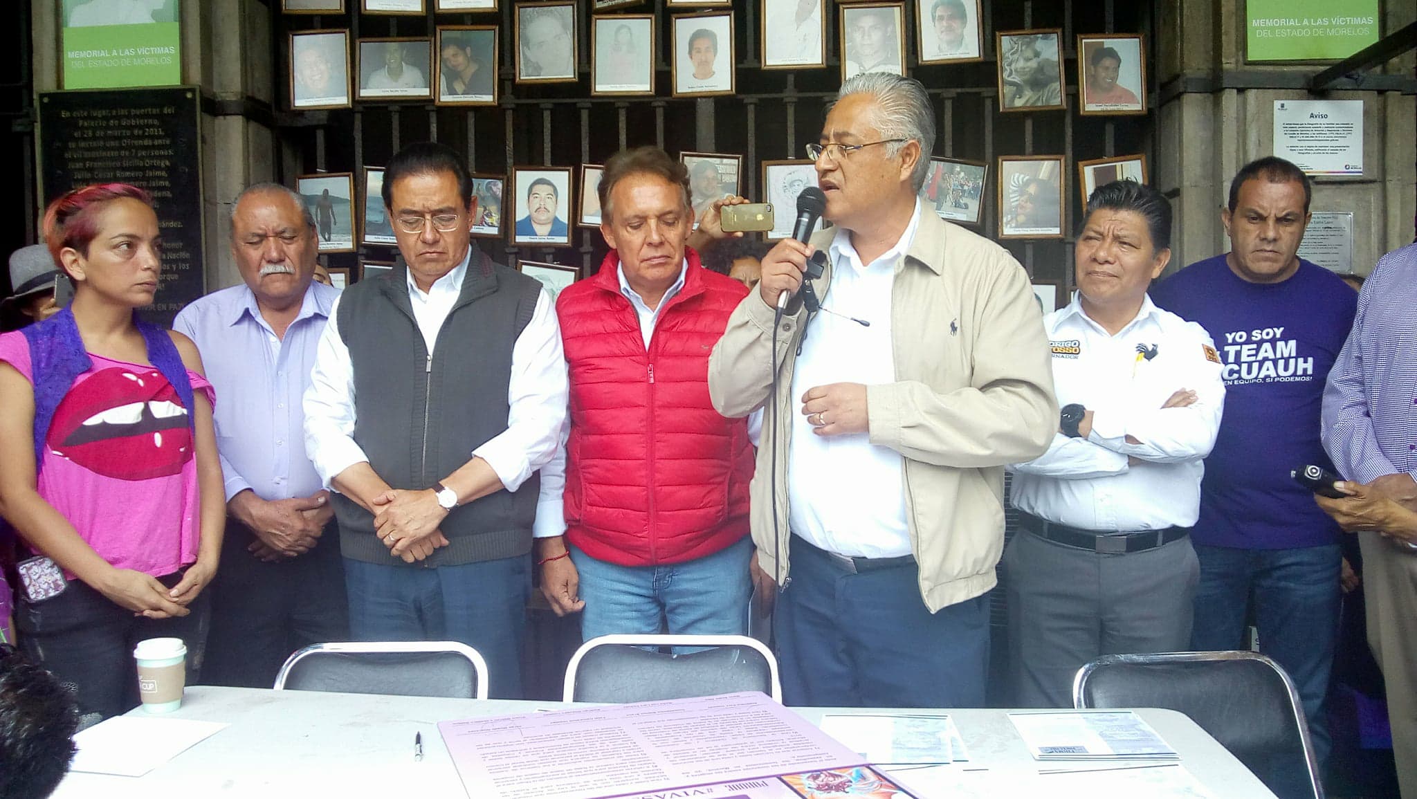 Siete de los ocho candidatos al gobierno estatal firmaron para erradicar violencia contra las mujeres