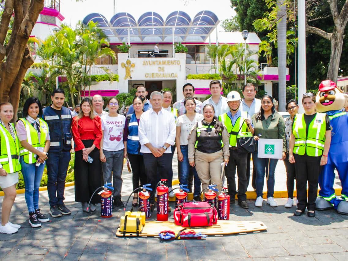 Cuernavaca participa en el Primer Simulacro Nacional 2025 y refuerza su ...